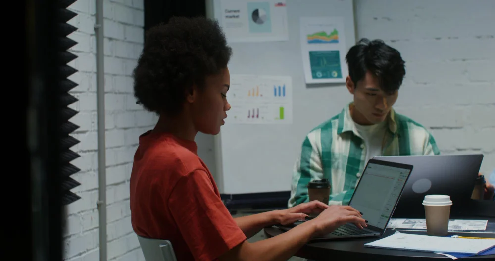 Business teams connecting enterprise systems for shared reporting