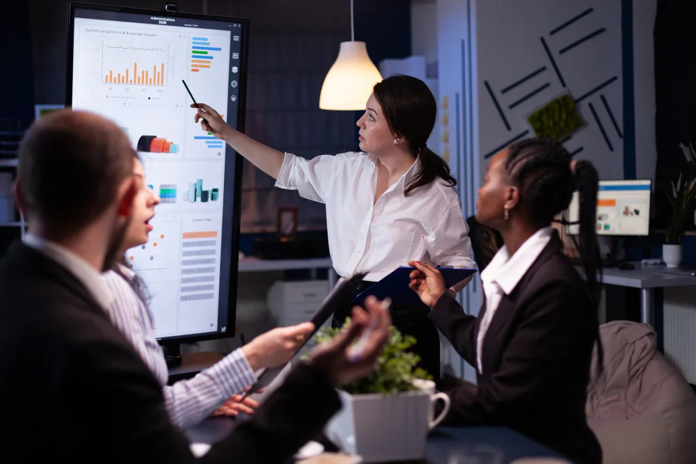 Data processing stage for business process analysis