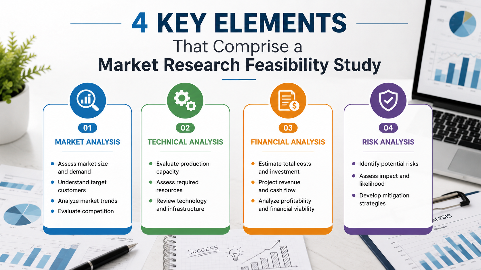 4 Key Elements That Comprise a Market Research Feasibility Study
