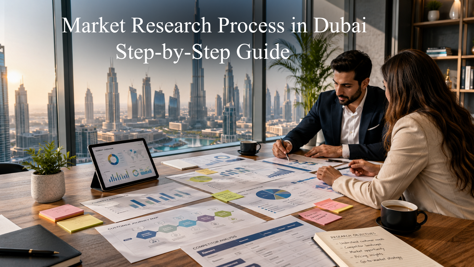 Market Research Process in Dubai: A Step-by-Step Guide for Businesses